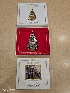 2015 THE WHITE HOUSE HISTORICAL ASSOCIATION CHRISTMAS HOLIDAY ANNUAL ORNAMENT